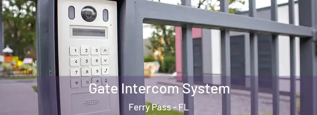  Gate Intercom System Ferry Pass - FL