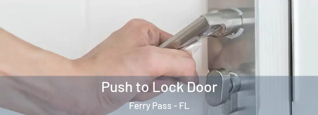  Push to Lock Door Ferry Pass - FL